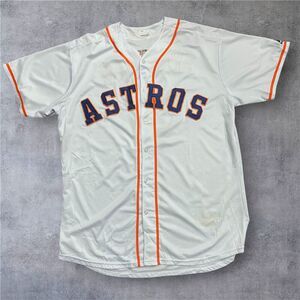 Majestic Athletic Cool Base MLB Houston Astros Springer White Jersey Men's XL